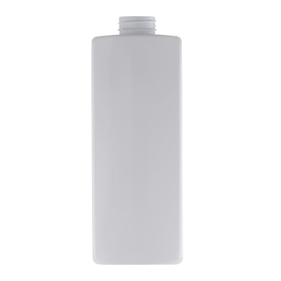 IBELONG 500ml Beyaz Şeffaf Dikdörtgen PETG Plastik Şampuan Şişesi