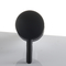 Siyah Mat Çizgili Plastik Losyon Pompası 25CM Tüp Özel Renk Boyutu