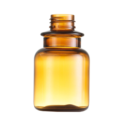 İlaç Kutuları İçin Özelleştirilmiş Amber Yağ Şişeleri 90ml