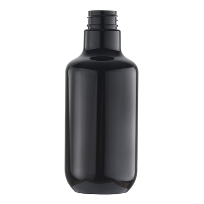 350ml Dark Brown Lotion Pump Bottles Empty Refillable Round Shampoo Bottle