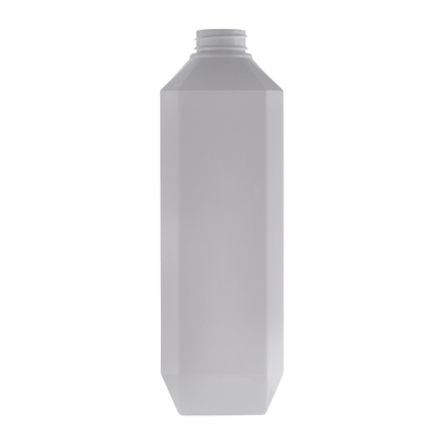 Toptan 700ml Beyaz Siyah Şeffaf Plastik Losyon Pompa Şişesi Kare Şampuan Saç Ve Saç Kremi Banyo Şişesi