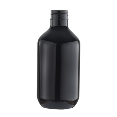 Yuvarlak 300ml Koyu Kahverengi Şampuan Pompa Şişesi Dezenfeksiyon için Boş Doldurulabilir Sıvı El Dezenfektanı